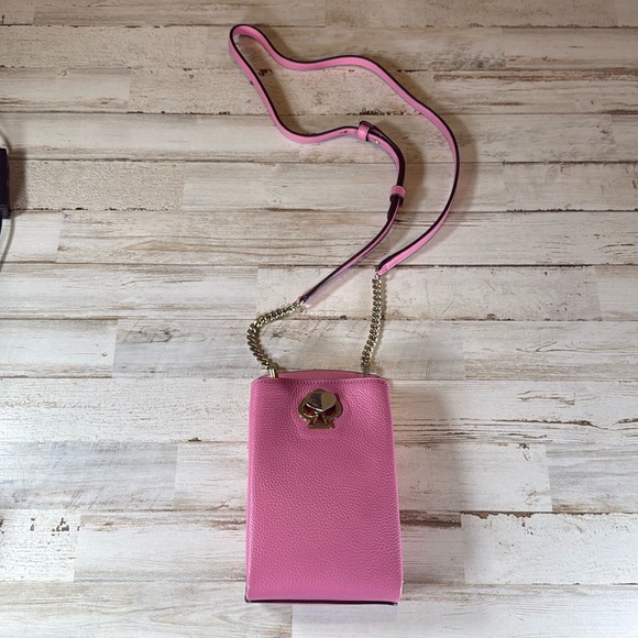 kate spade Handbags - Pink Kate Spade Small Crossbody Spade Turnlock